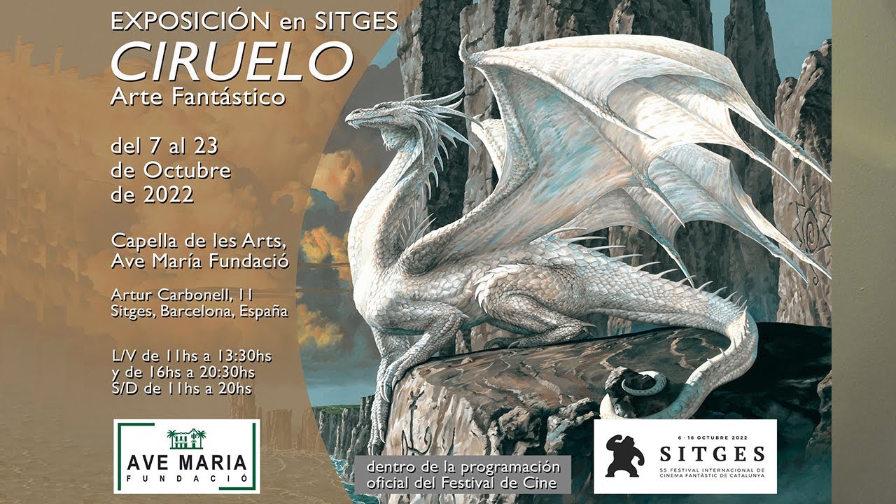 Reportaje exposición Ciruelo Cabral, Sitges (09-10-2022)