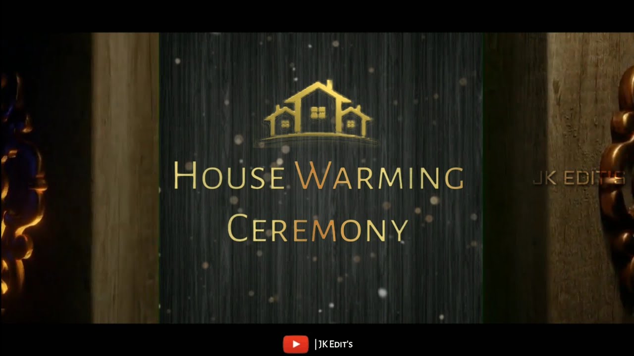 House Warming Ceremony Invitation Template JK_HW_03 | #Housewarming #Grah_Pravesh #JKEdit's07