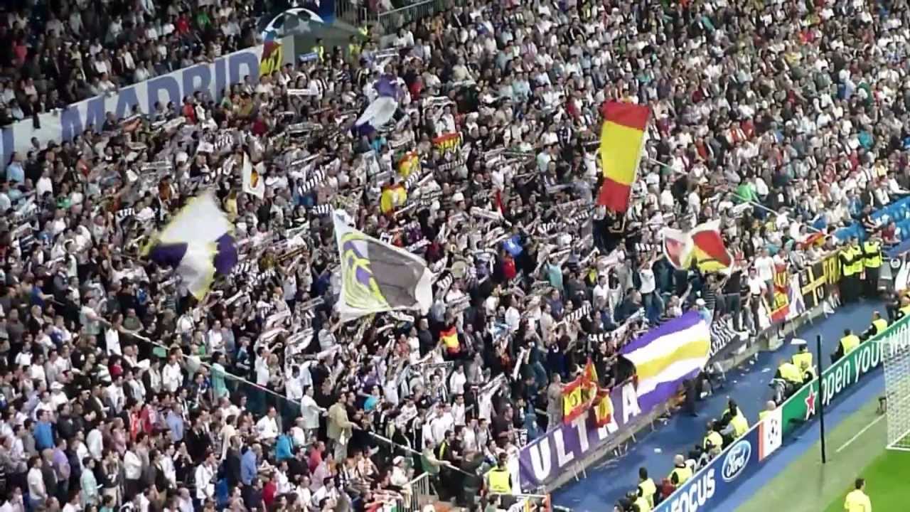 Ultras Sur ( Real Madrid VS Tottenham y Barcelona )