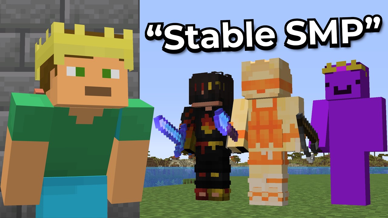 Fighting STABLE SMP members in Minecraft PVP