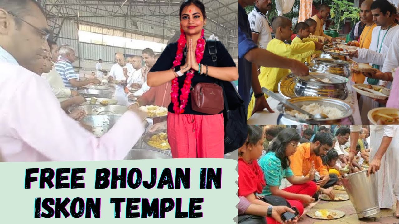 free food in iskon temple @exploreroads