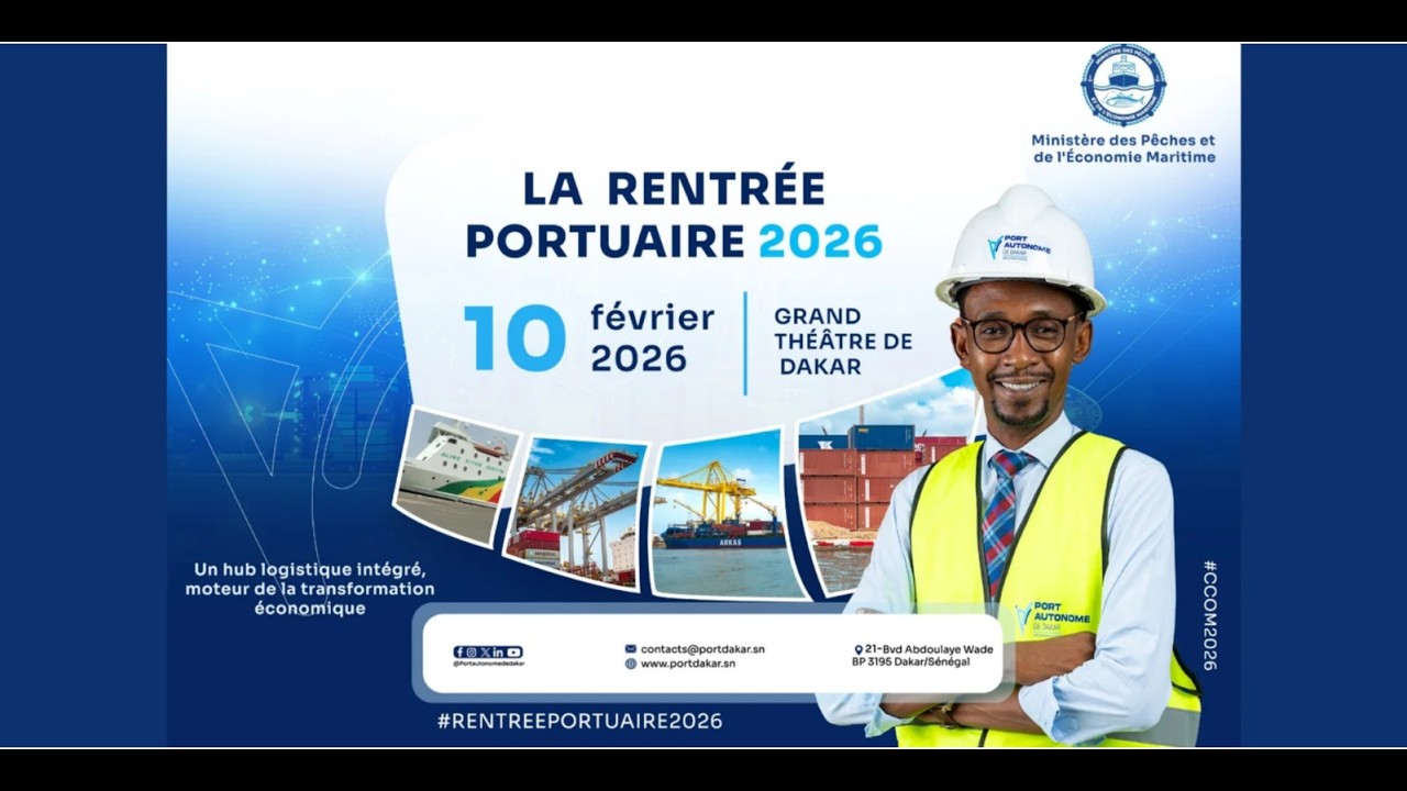 RENTREE PORTUAIRE 2026 - Port Autonome de Dakar