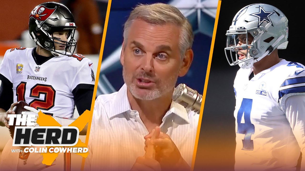 Brady's 4th down mishap wasn't to blame for Bucs loss, talks Dak & Cowboys &mdash; Colin | NFL | THE HERD
