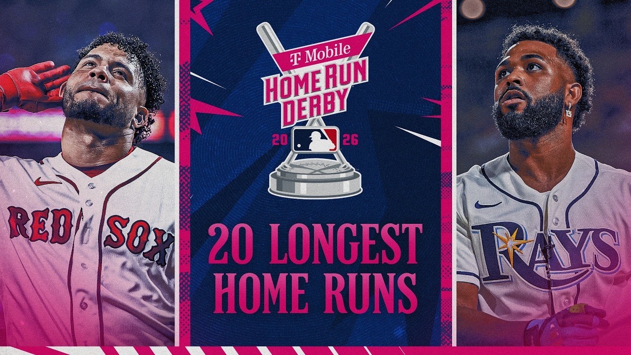 The 20 LONGEST HOME RUNS from the 2026 MLB Home Run Derby! 👀 (The ball was FLYING at the Bank! 🔔)