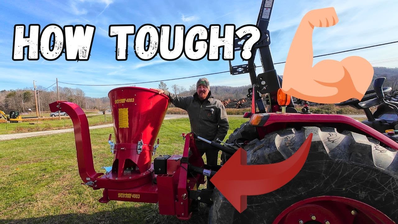 Is THIS The TOUGHEST PTO Wood Chipper On The Market??? - Split-Fire 4003