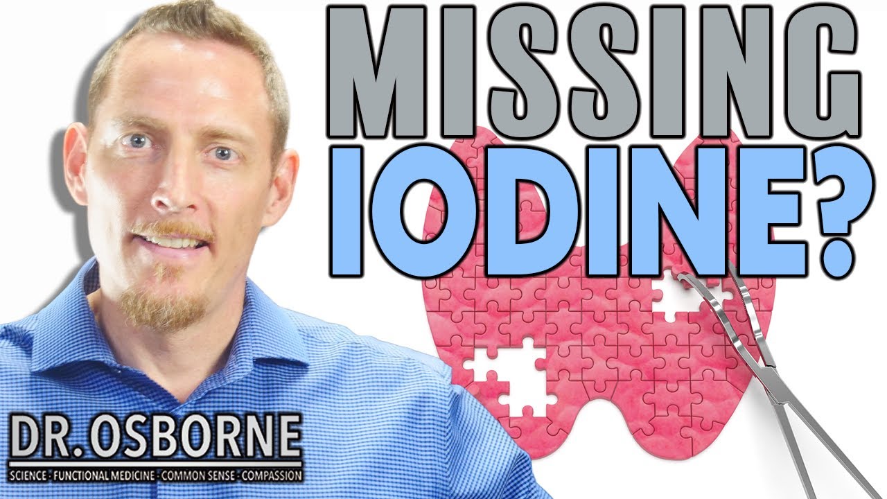 What's depleting your iodine levels?