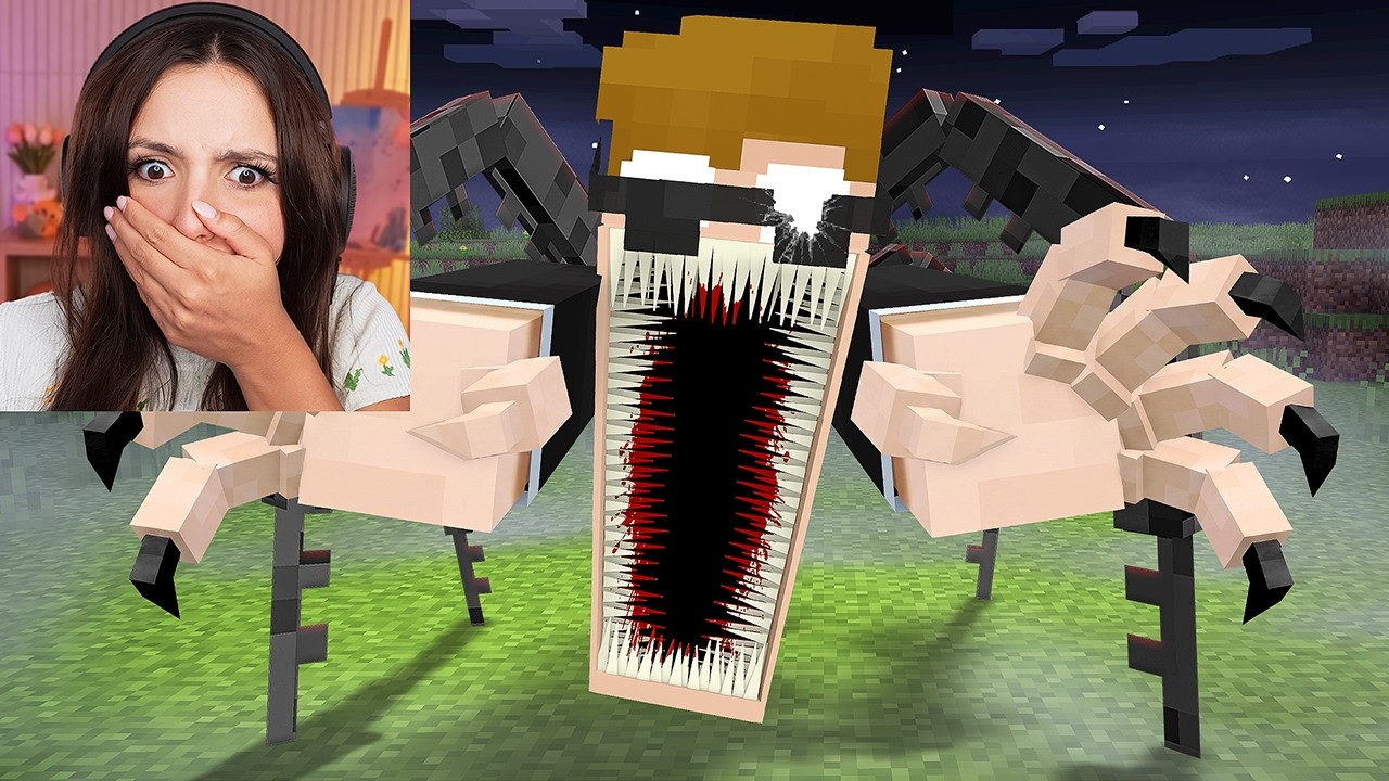 Minecraft, но если я её напугаю, я победил