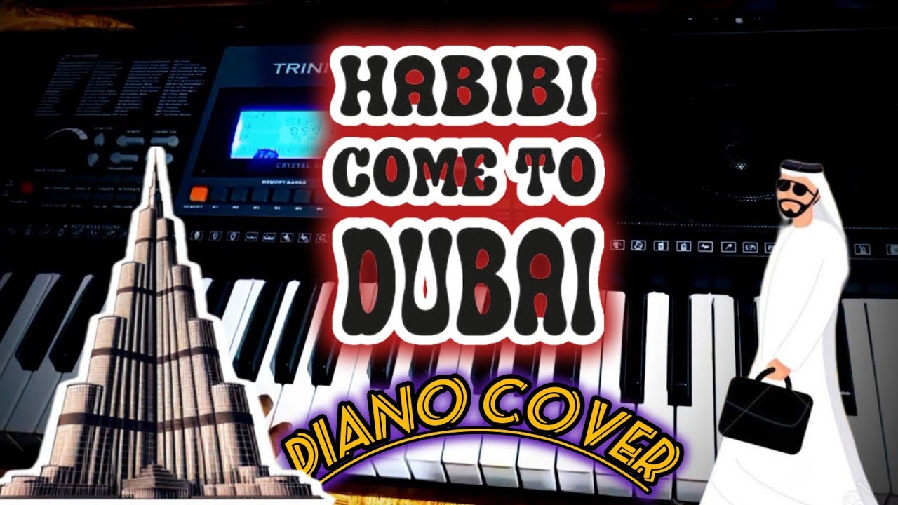Habibi come to Dubai || BGM is played on piano by Arjun Basak || Surer Tori ||