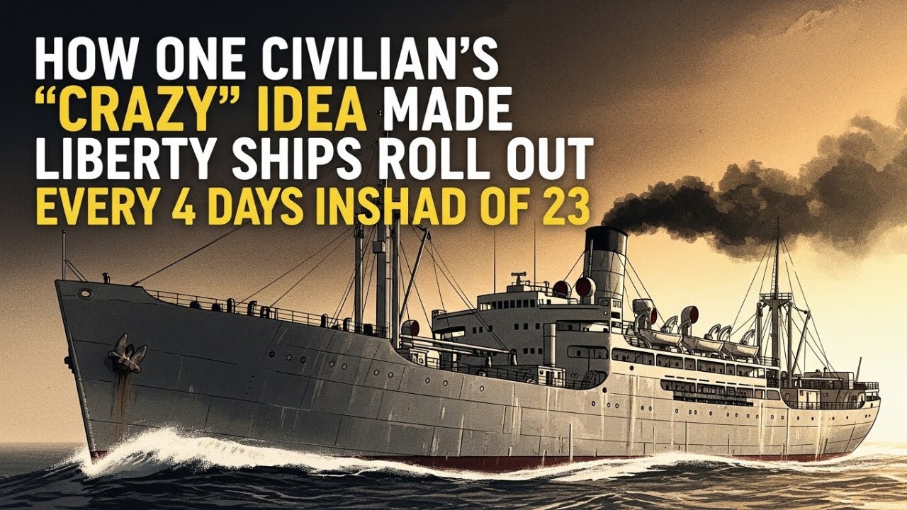 The WW2 Shipbuilding Miracle: How Henry Kaiser Built Liberty Ships in Just 4 Days