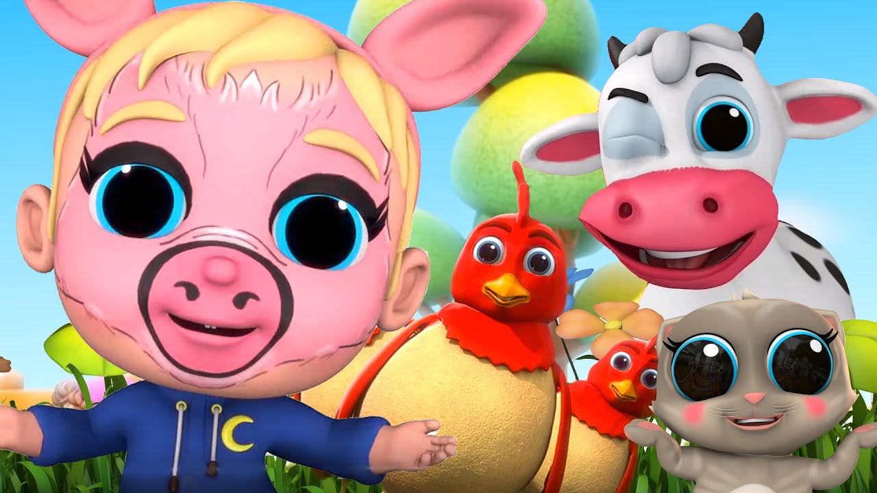 Baby Joy Joy's Animal Friends | Compilation | Baby Joy Joy on Clap Clap Baby
