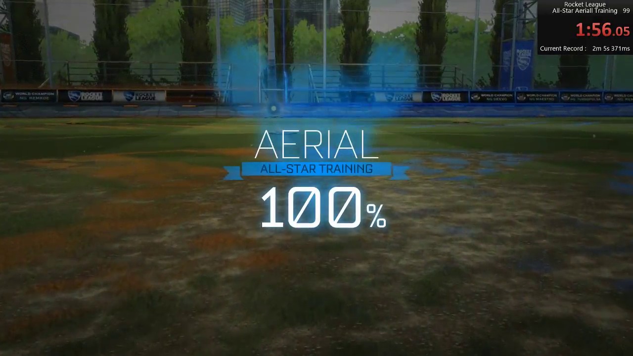 All-Star Aerial Training Speedrun in 0:01:56 [WR]
