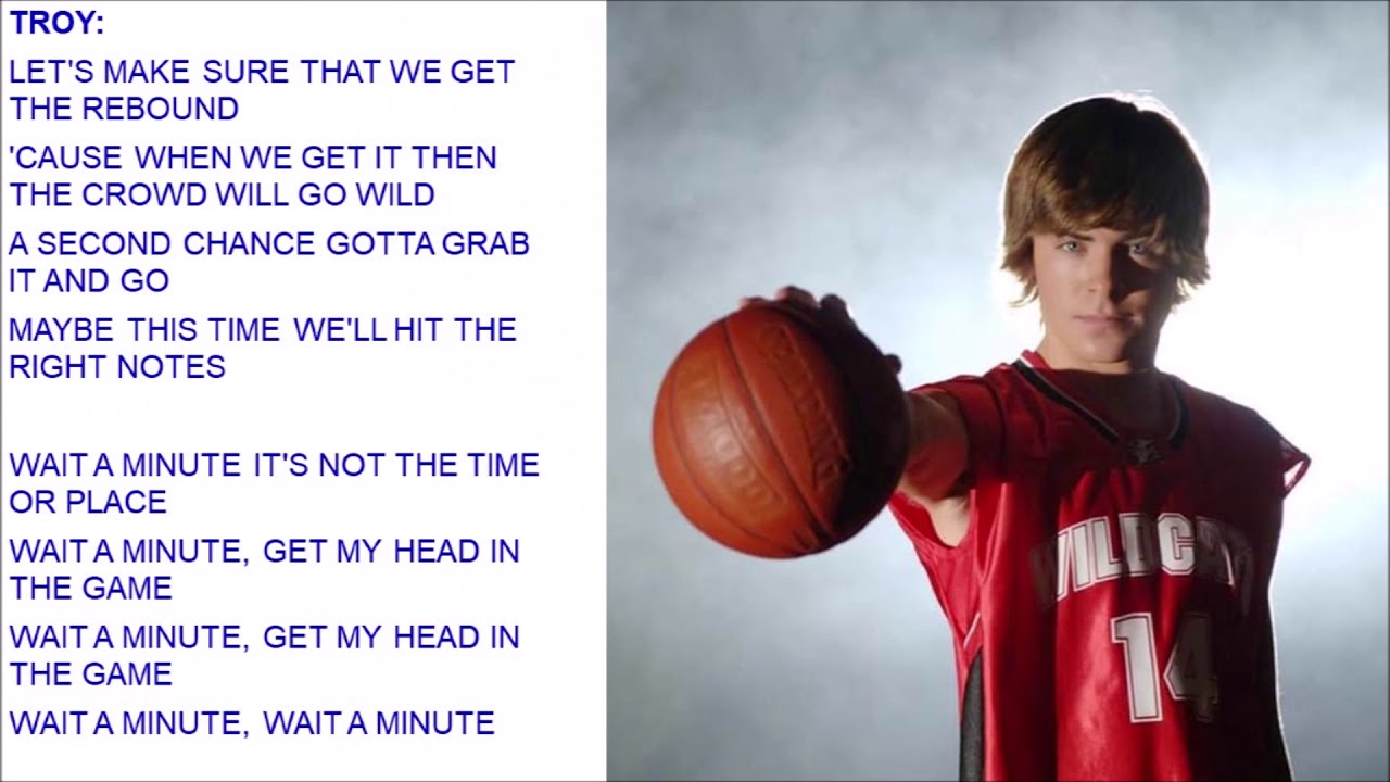 Get'cha Head In The Game High School Musical Lyrics