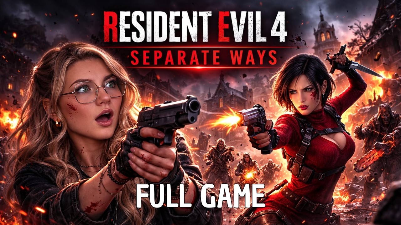 RESIDENT EVIL 4 DLC | Separate Ways I Komplettes GAME I LIVE LETS PLAY 🧟