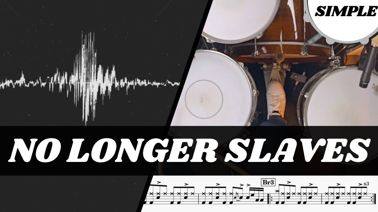 Simple Drums for No Longer Slaves by Bethel