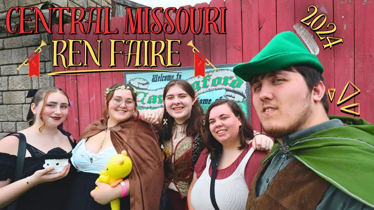 WE WENT TO THE REN FAIRE! | Central Missouri Renaissance Festival 2024 | music, food, shops, & more
