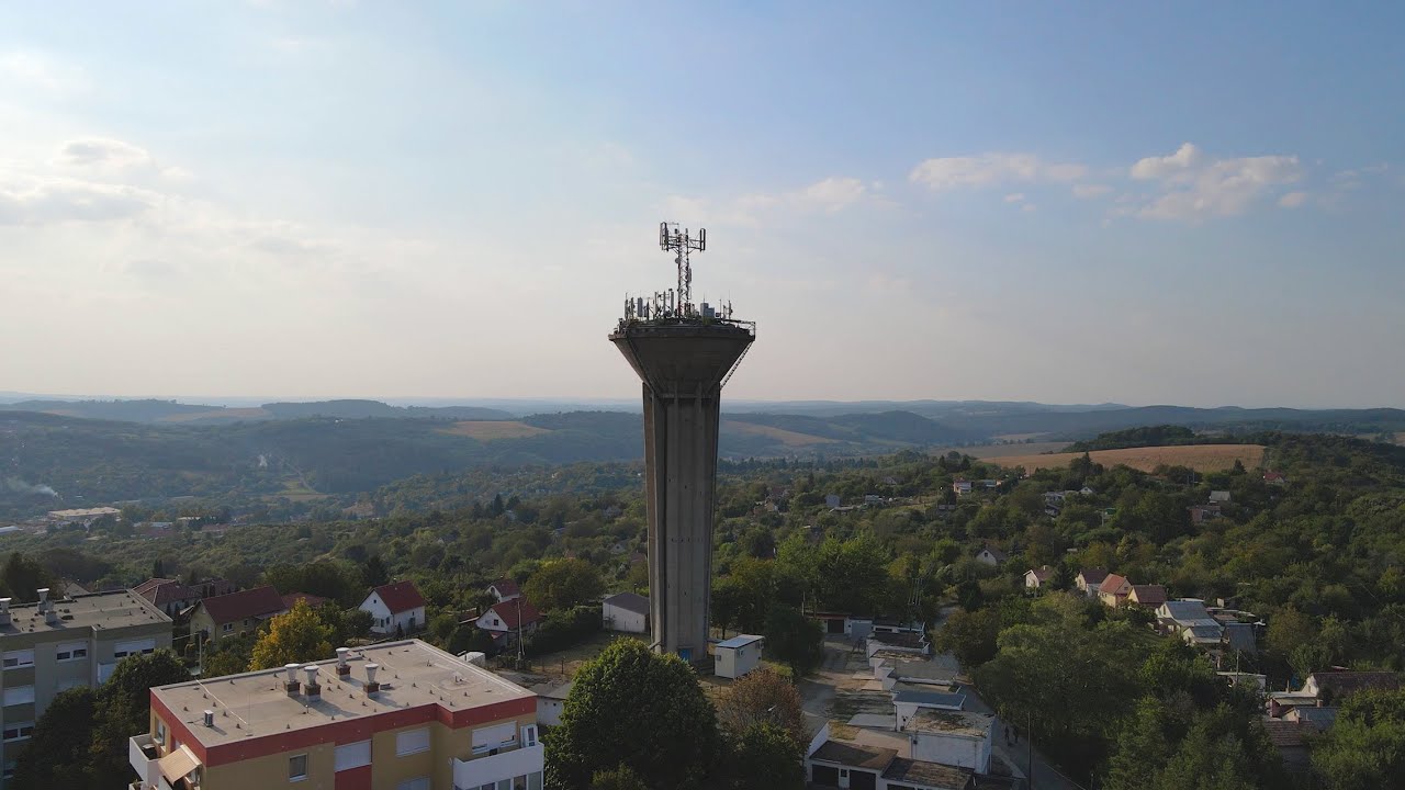 Komló Madártávlatból