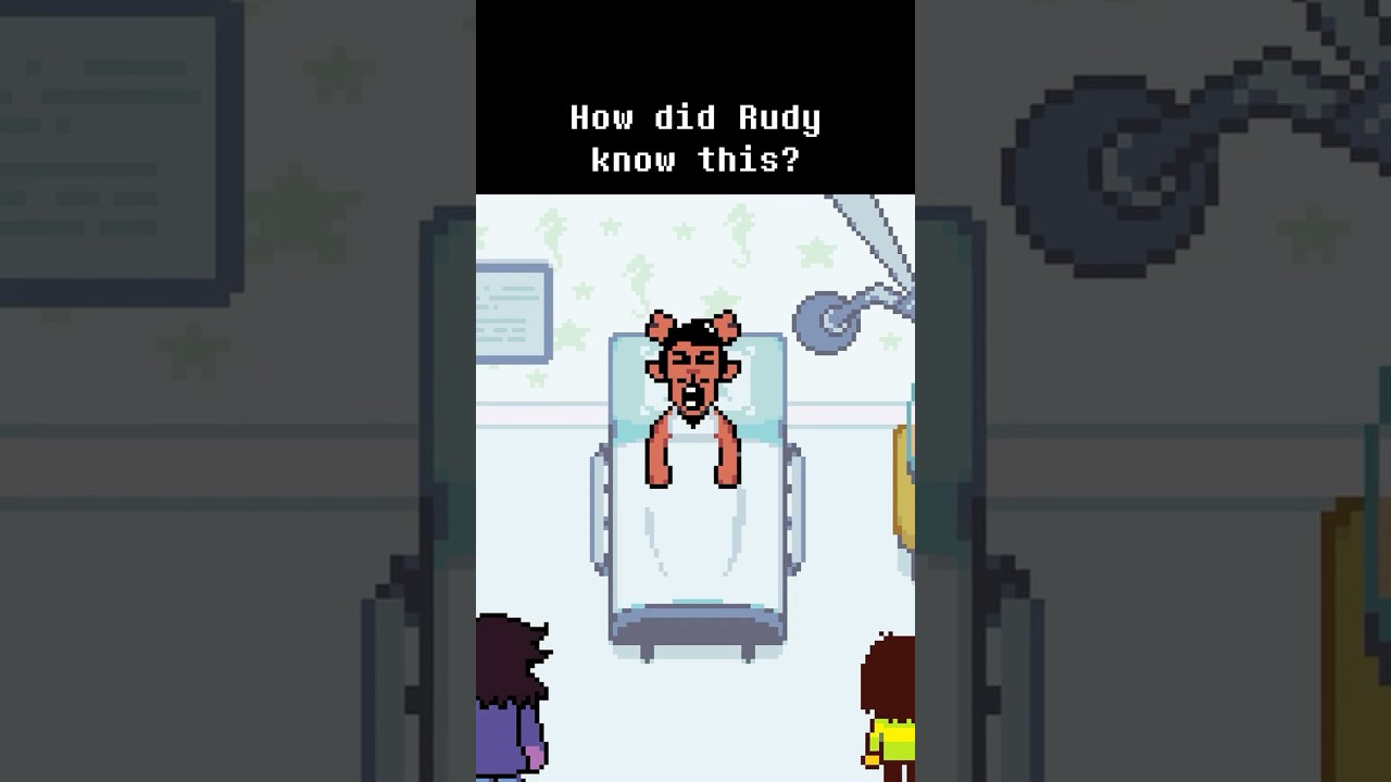 REAL RUDY KNIGHT SECRET in DELTARUNE? #deltarune #undertale #tobyfox #sans #gaster #holiday #rudolph