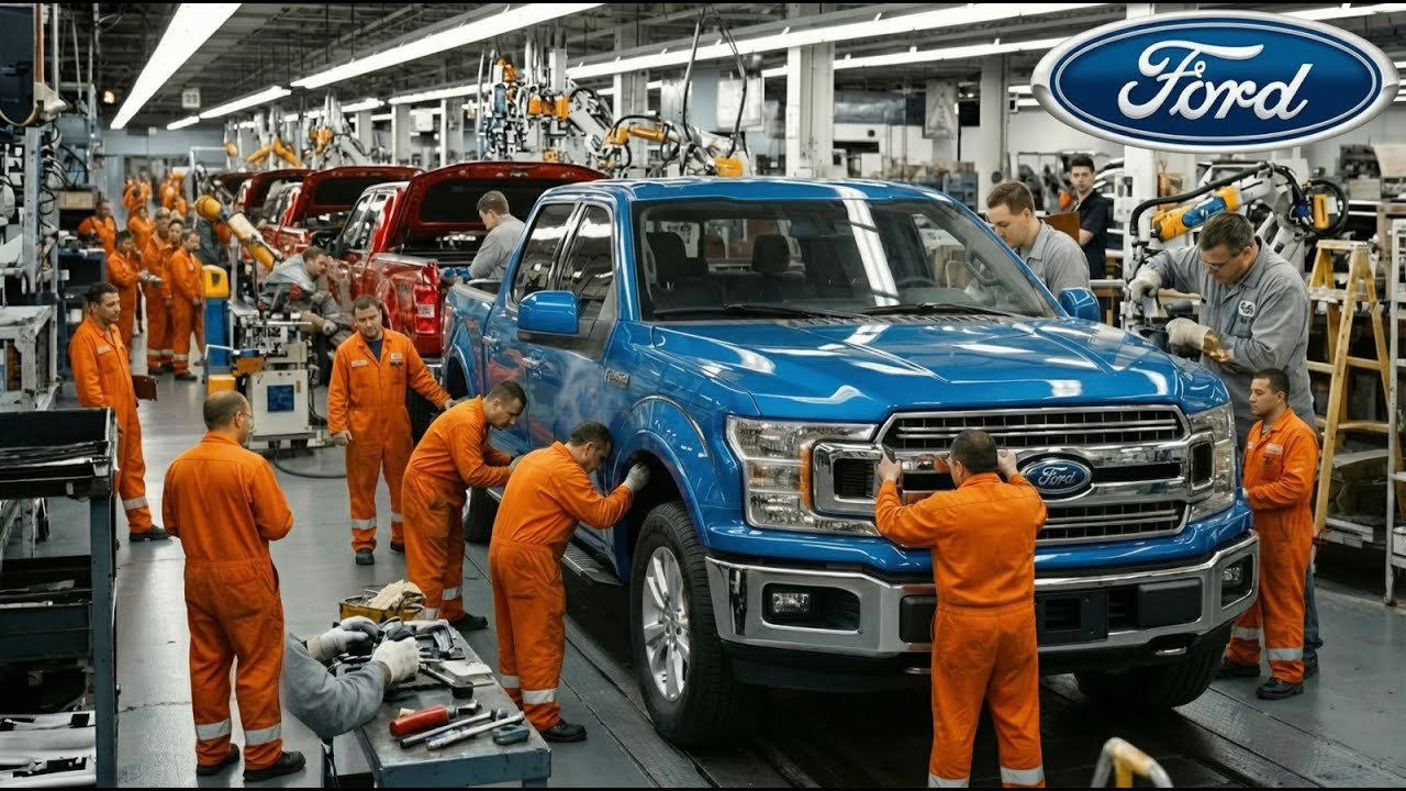 Inside a High-Tech Ford Assembly Plant | How the Ford F-150 Raptor Is Built at Scale (Full Process)