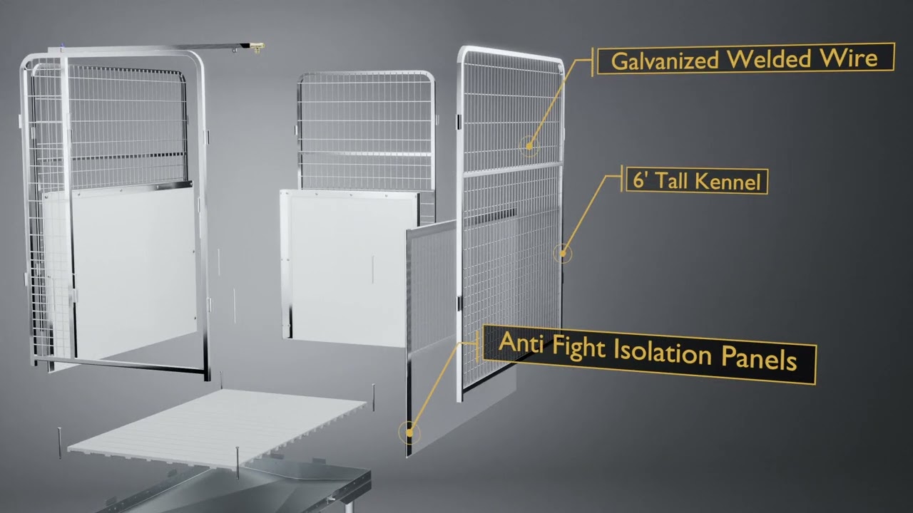 Quick N Clean Pro Stall Kennels | The Ultimate Low-Maintenance Kennel System