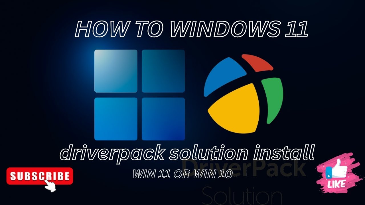 &hearts;️ how to download driverpack solution and install Windows 10 and Windows 11 &hearts;️
