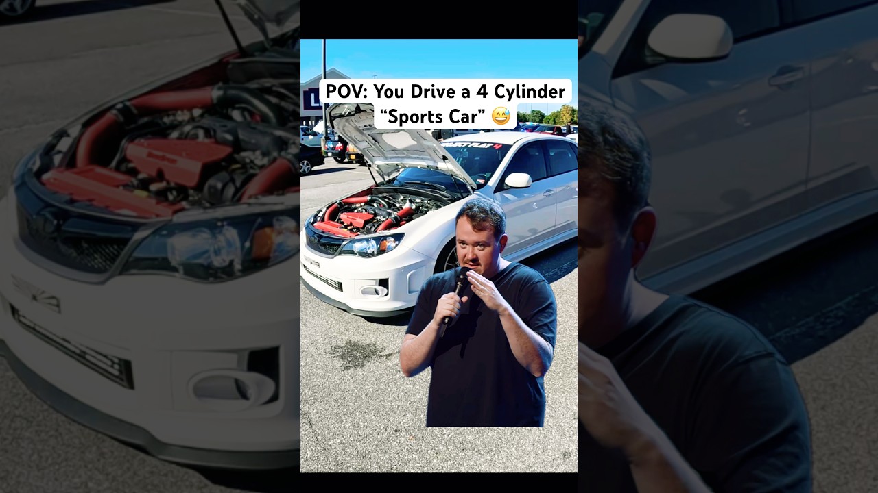 Driving a 4-Cylinder Sports Car: What it says about YOU! #shorts #sportscar #subaru #wrx