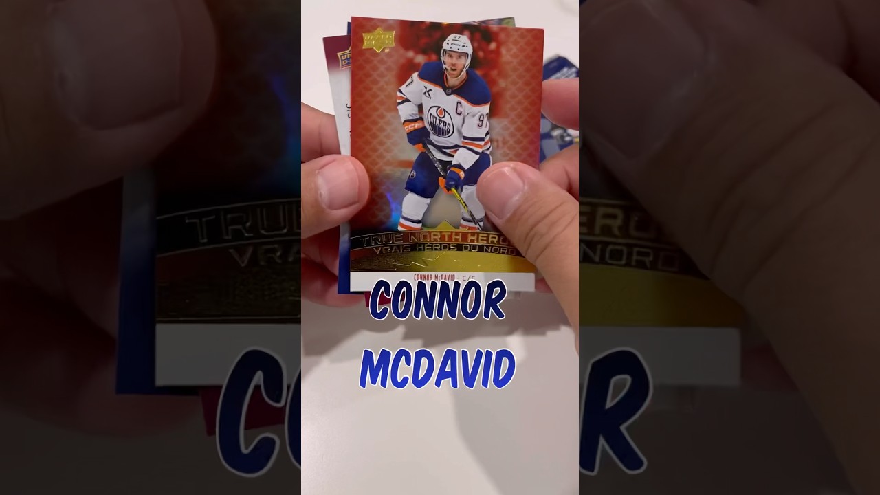Connor McDavid + Connor Bedard from Tim Hortons Hockey Cards 2025-26 