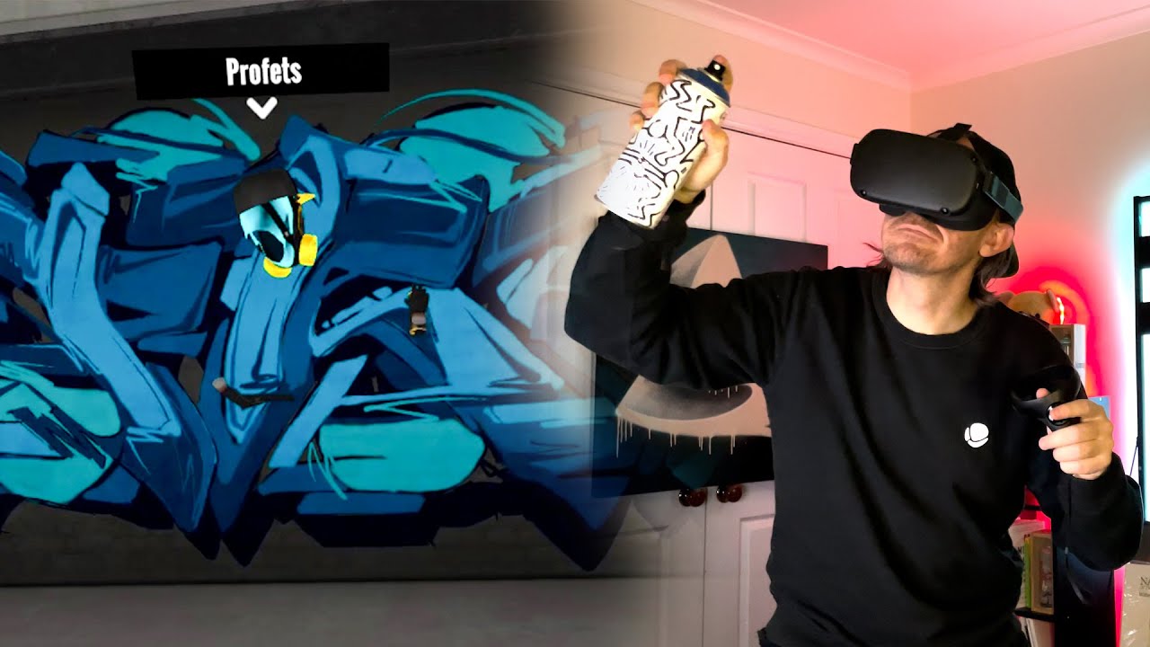 Graffiti RAW Wildstyle POV - Kingspray VR Art