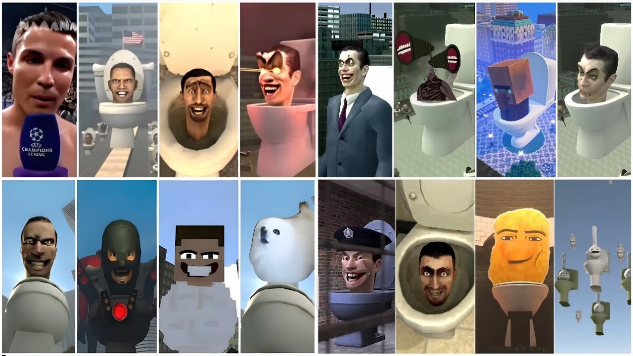 SKIBIDI TOILET BATTLE