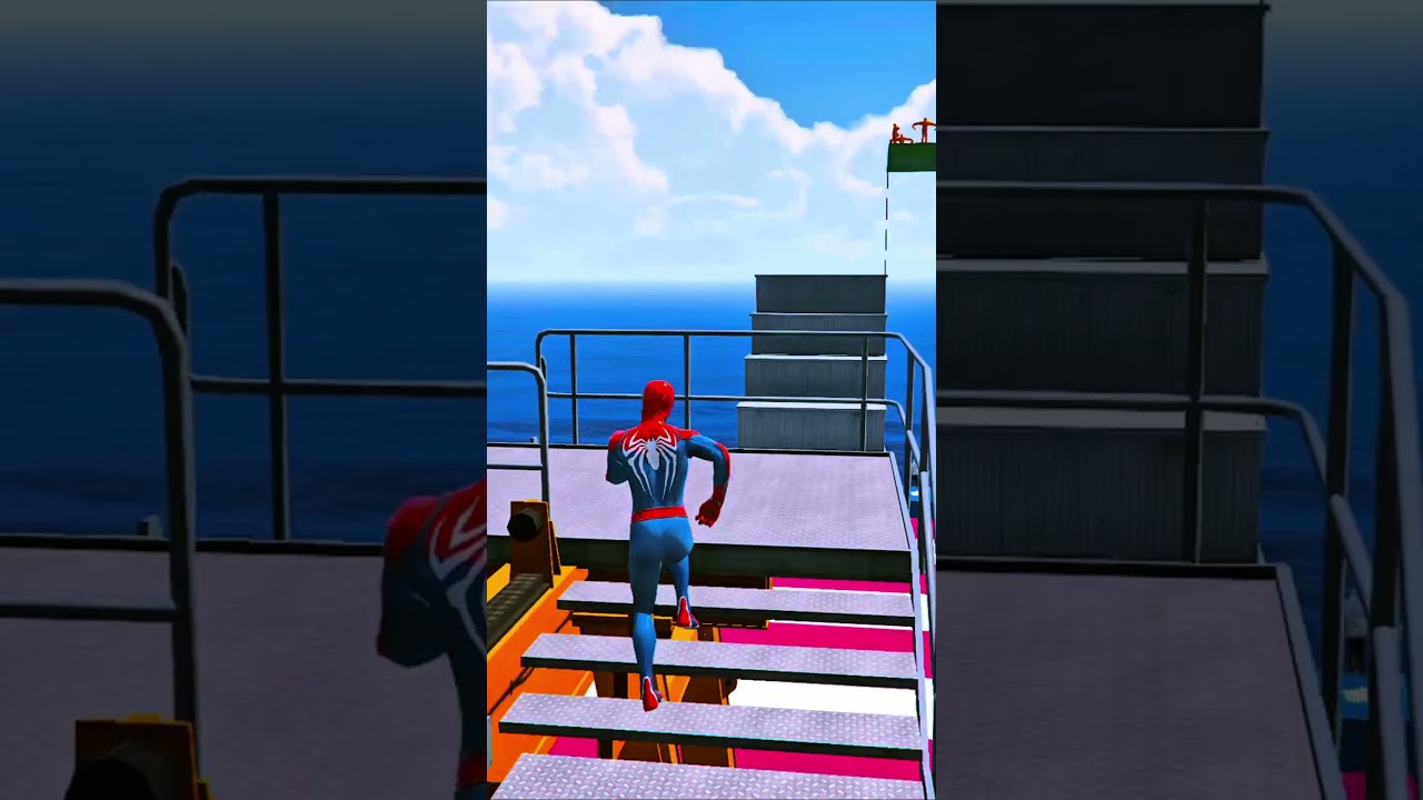 Jumps - Fails #GTA5GAMES #Epic #Ragdoll #TrendingGame #Spiderman #Game #New #Gameplay #Episode108