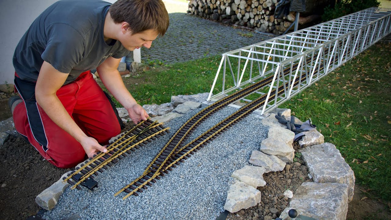 Sawmill siding and main line addition ... BEYOND THE BRIDGE