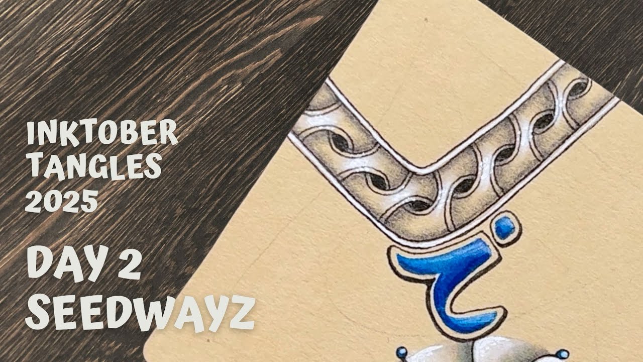 Inktober Tangles 2025 - День 2 - Seedwayz