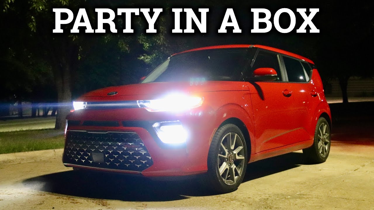 2020 Kia Soul MOOD LIGHTING | Exterior & Interior Night Review