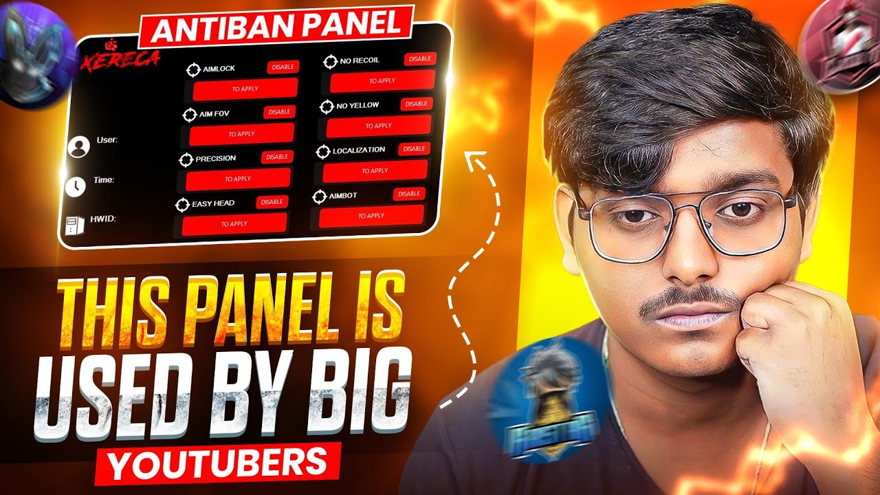 This Panel Is Used By Your Favourite Youtuber🙂 || Panel Used By Big Youtubers || FF Anti Ban Panels