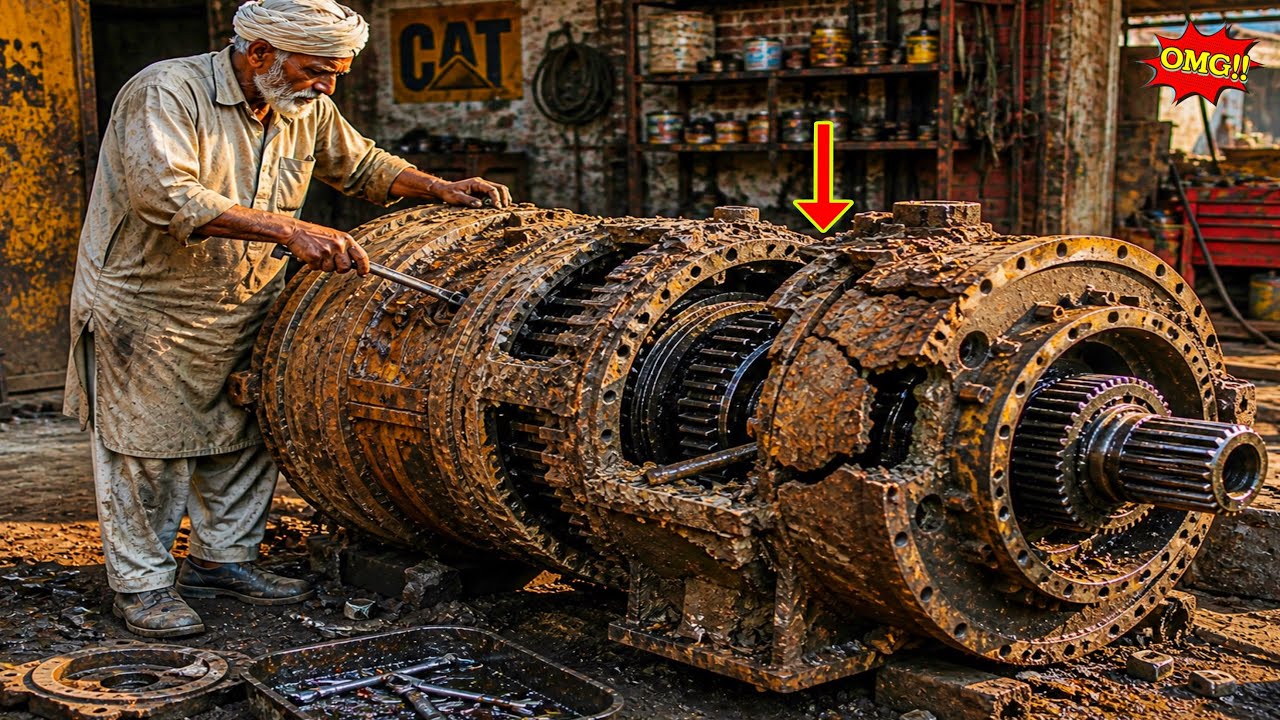 🚨 Shocking Transmission Failure in USA | Rusted Gears & Broken Bearings EXPOSED!
