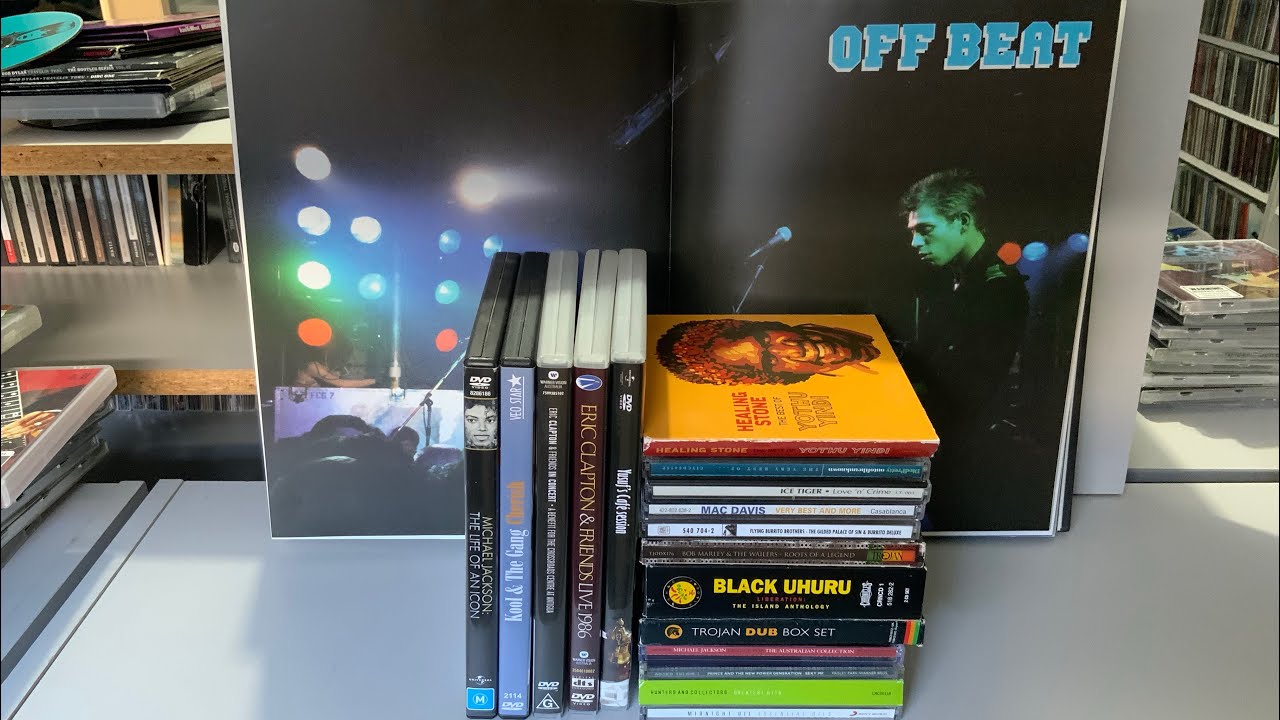 CD Finds #154 - Obscure CD Finds (Reggae, American & Aussie Rock) + Music DVDs & Books