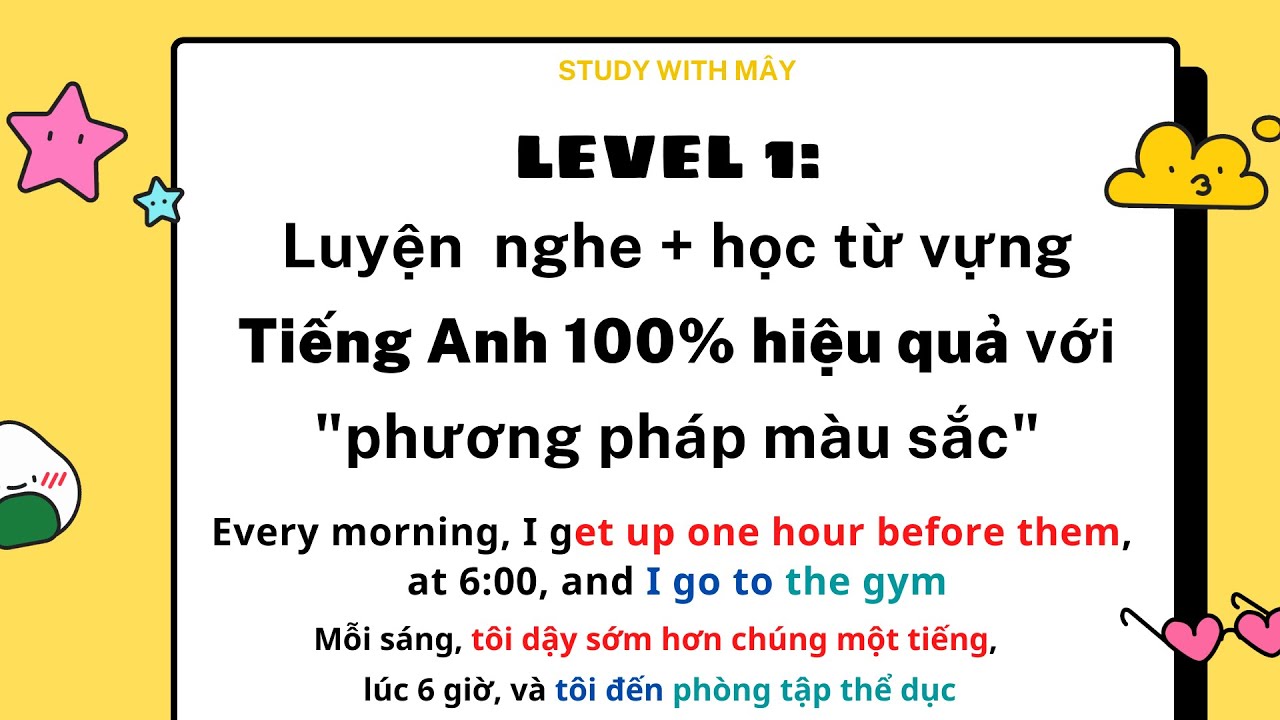 ( 19)NGHE VÀ LUYỆN PHÁT ÂM TIẾNG ANH CHO NGƯỜI MỚI BẮT ĐẦU 100% hiệu quả- Công việc hằng ngày