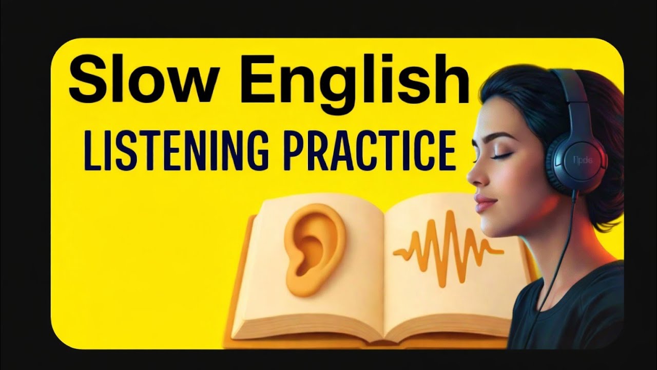 Learn English with podcast | Slow English listening & fluency practice | A1 & A2 shadowing practice 