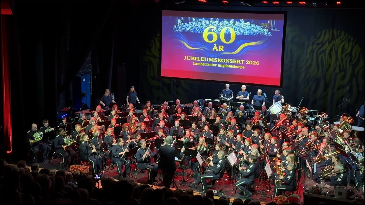 Lambertseter Ungdomskorps - Bruremarsj Fra L&oslash;dingen