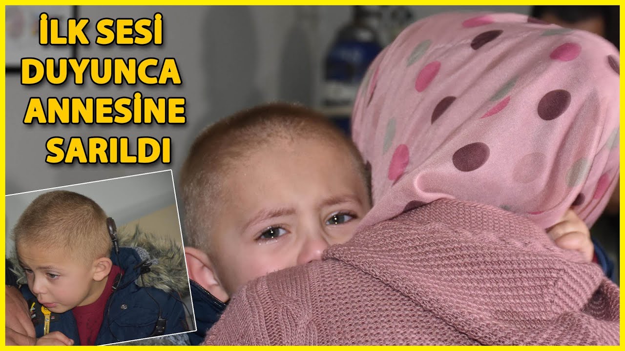 3 Yaşındaki Aslan, 'Biyonik Kulak' ile Adını İlk Kez Duydu
