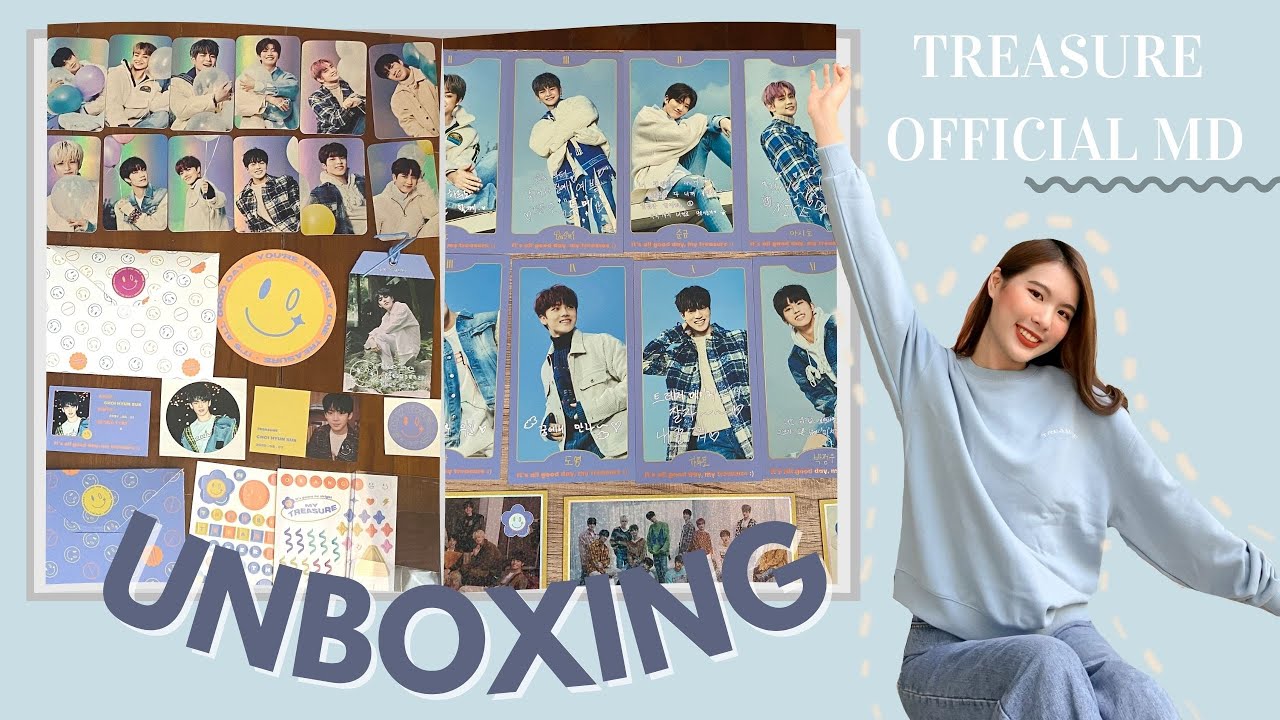 [UNBOXING] TREASURE - 트레저 OFFICIAL MD💎 แกะการ์ด MD 6 เซ็ต​!!! ของมันต้องมีอีกแล้ว 📒♡ l Kawsuaybz