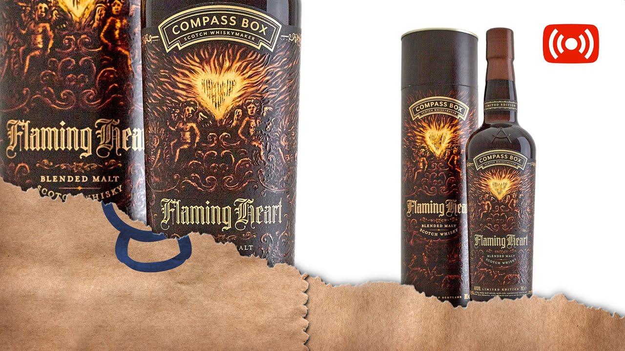 В прямом эфире: Compass Box Flaming Heart 6th Edition &mdash; Whisky Mystery, 12-минутный слепой челлендж
