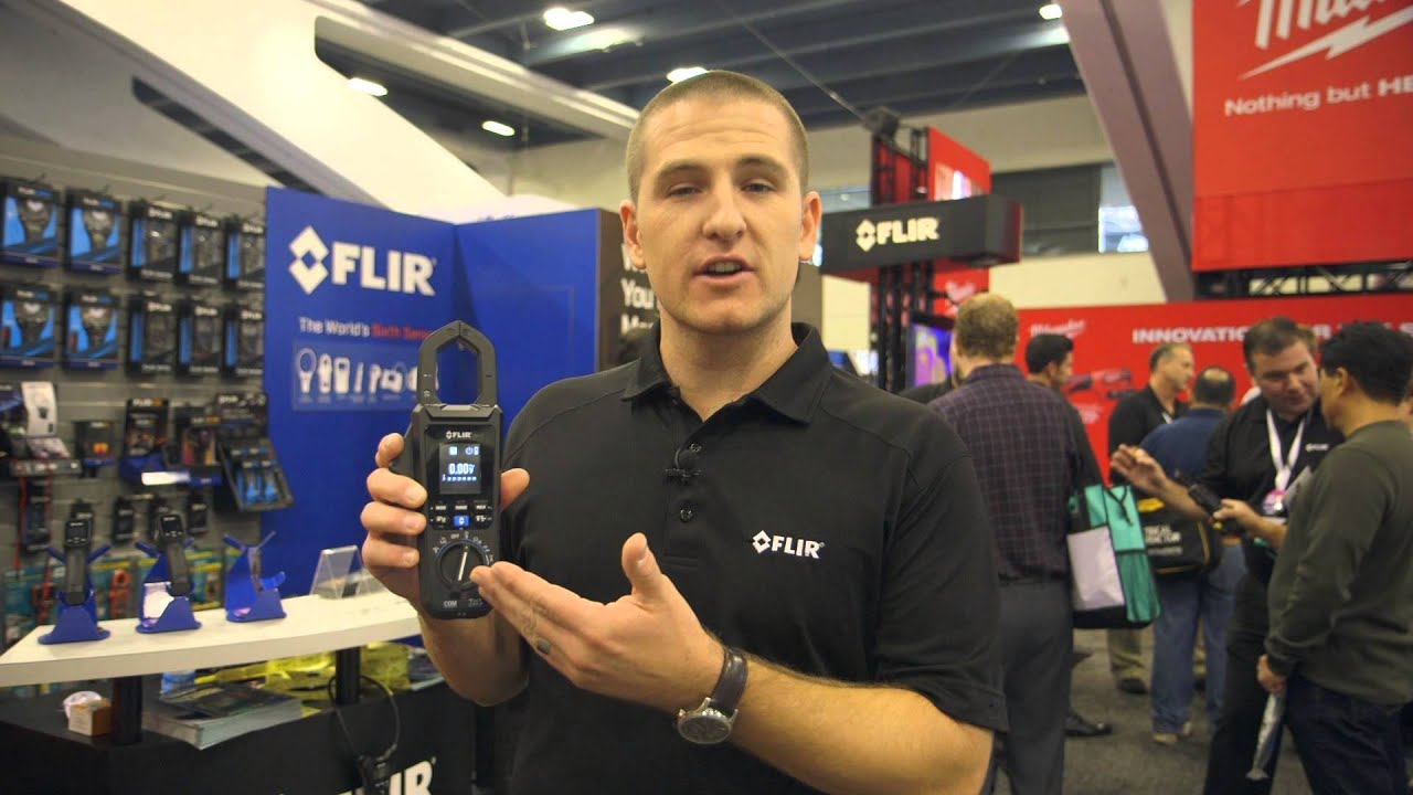 Introducing the FLIR CM174 Imaging AC/DC Clamp Meter With IGM @ NECA 2015