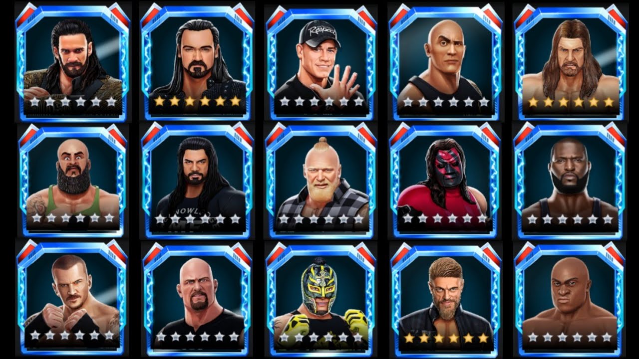 Все 6 супер-фигур звездных приемов 🔥 в WWE Mayhem 2024
