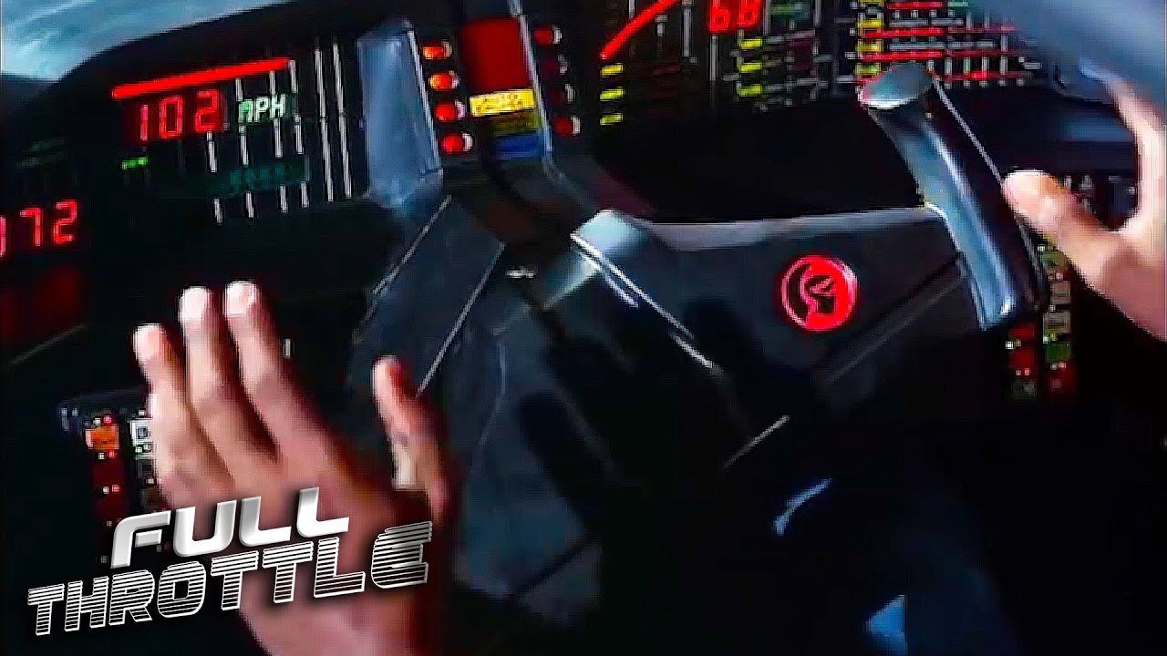 Terrified Car Thieves Encounter Self-Driving Smart Car | Knight Rider | Full Throttle