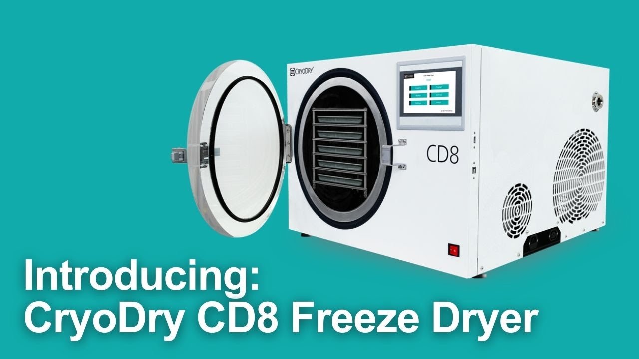 Introducing: CryoDry CD8 Freeze Dryer