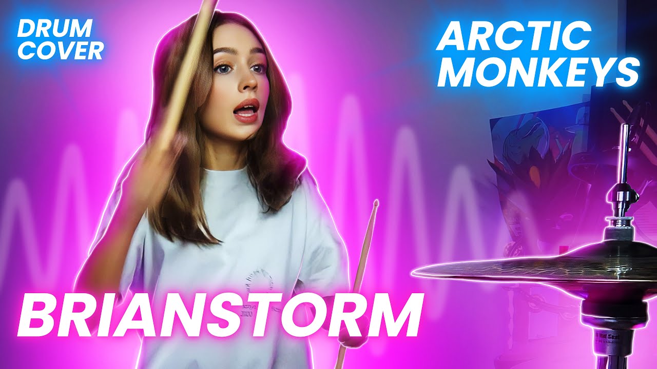 Brianstorm - Arctic Monkeys - Drum Cover by Kristina Rybalchenko