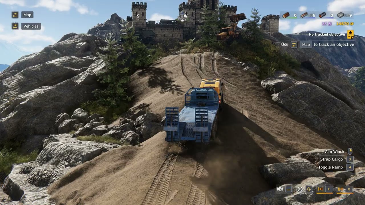 RoadCraft - Digging for treasure achievement