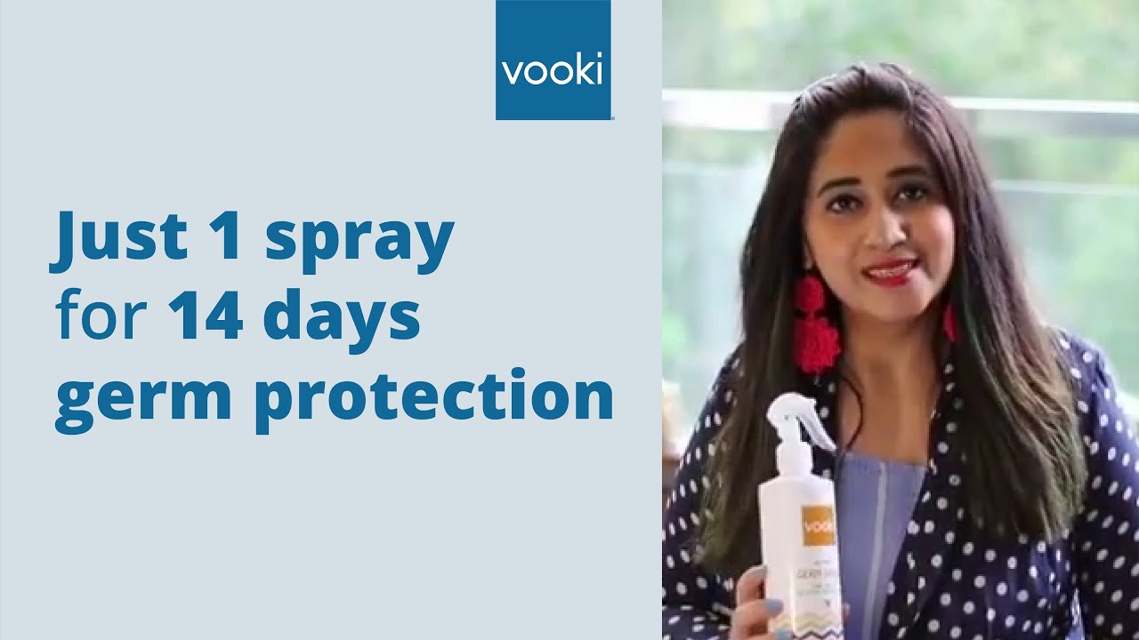 Vooki Germ Protection Spray: Get Rid Of Germs In Seconds