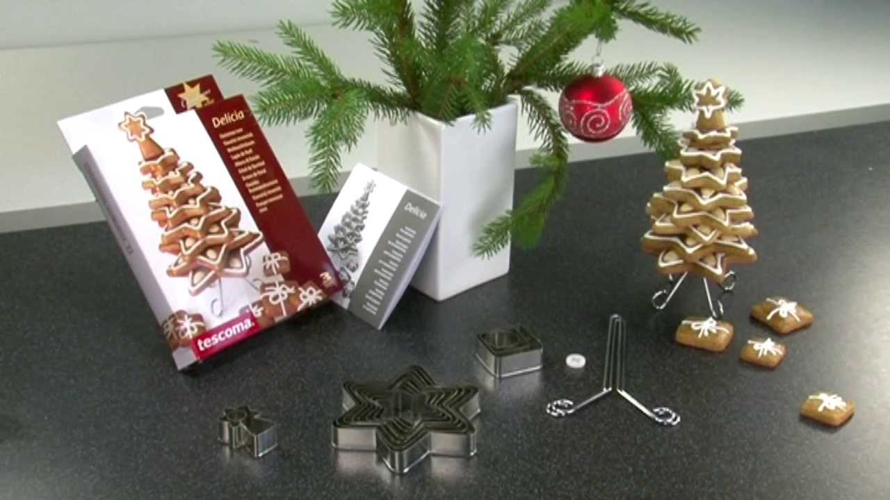 Christmas tree TESCOMA DEL&Iacute;CIA, set of cookie cutters