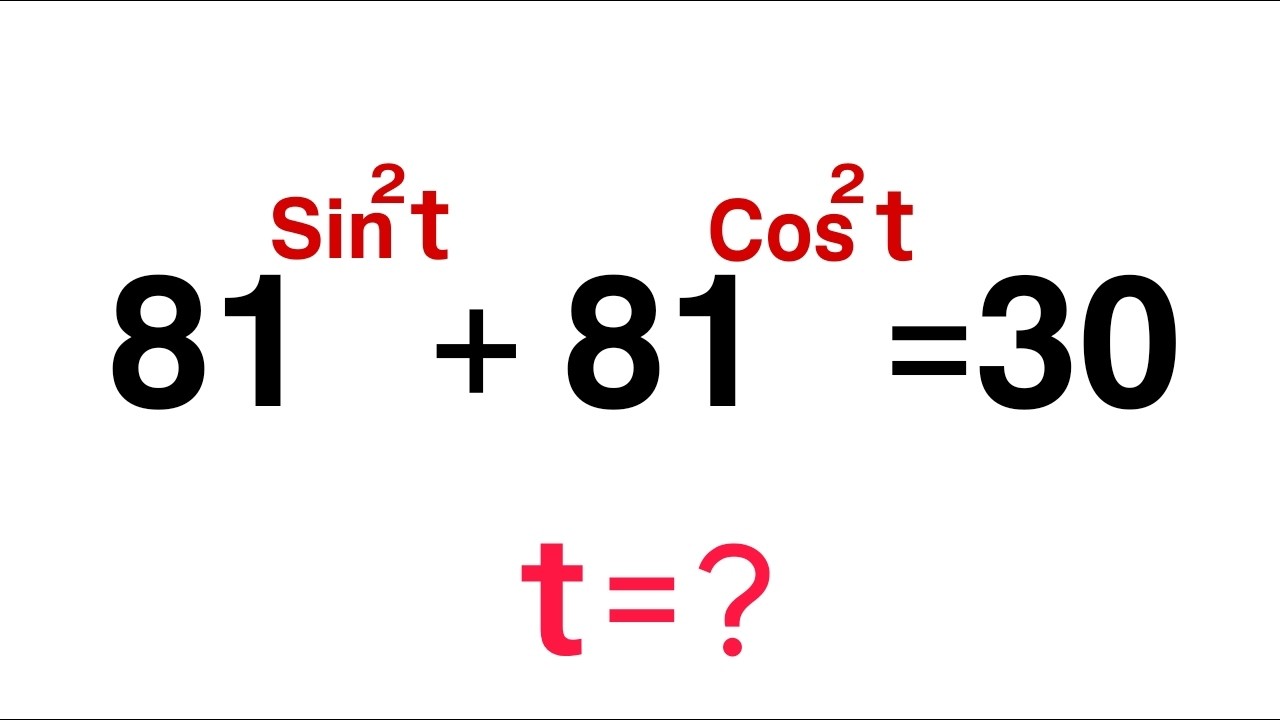 Solving a 'Harvard' University entrance exam question